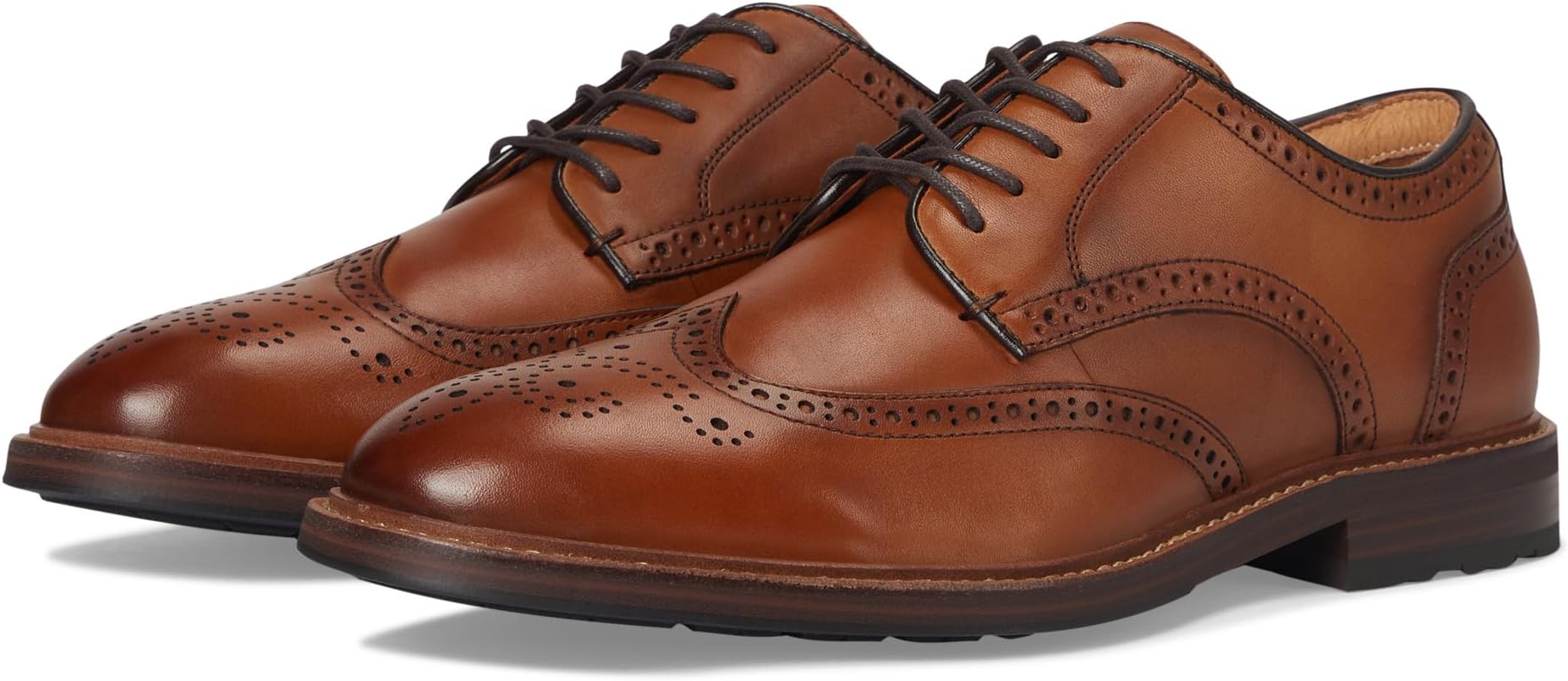 

Оксфорды Florsheim Anthem Wing Tip Oxford, цвет Saddle Tan