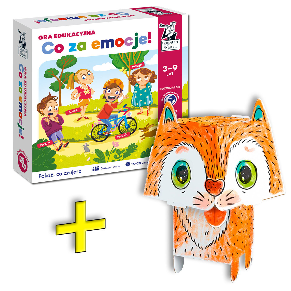 

Какие эмоции! + 3D Кот (Монуми), обучающая игра, Капитан Наука Kapitan Nauka