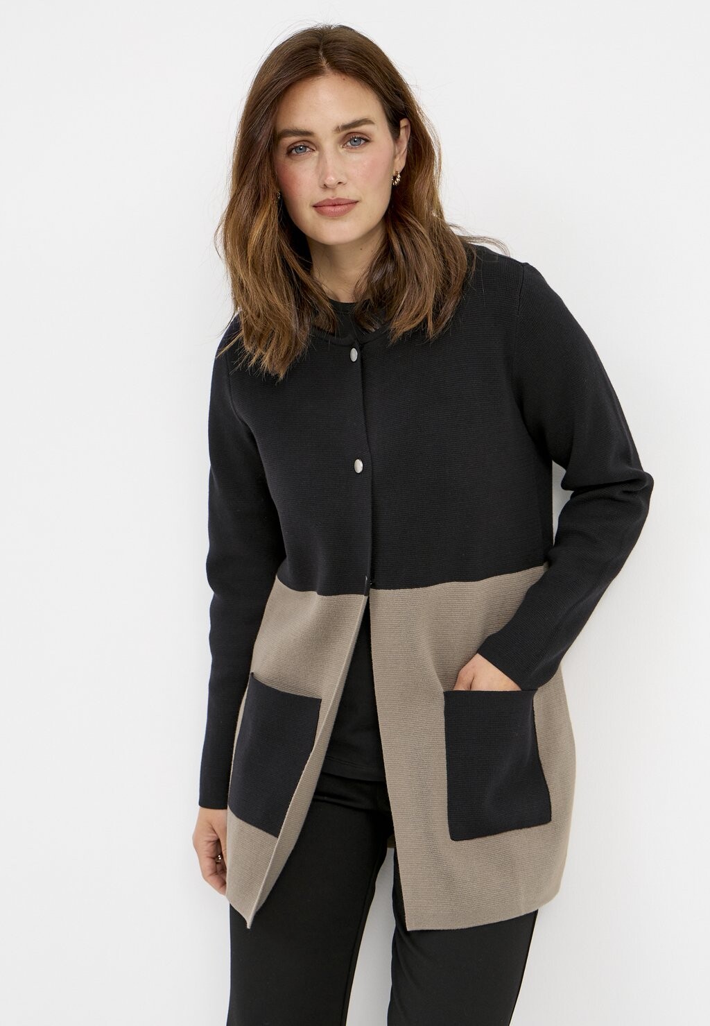 

Кардиган JASMINE BUTTON Cellbes Of Sweden, цвет nougat black