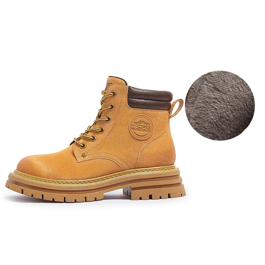 

Ботинки Martin Boot женские Camel, розовый