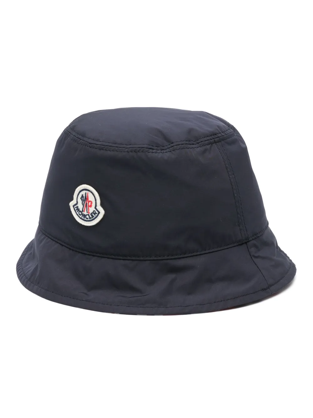 

Панама с нашивкой-логотипом MONCLER, синий