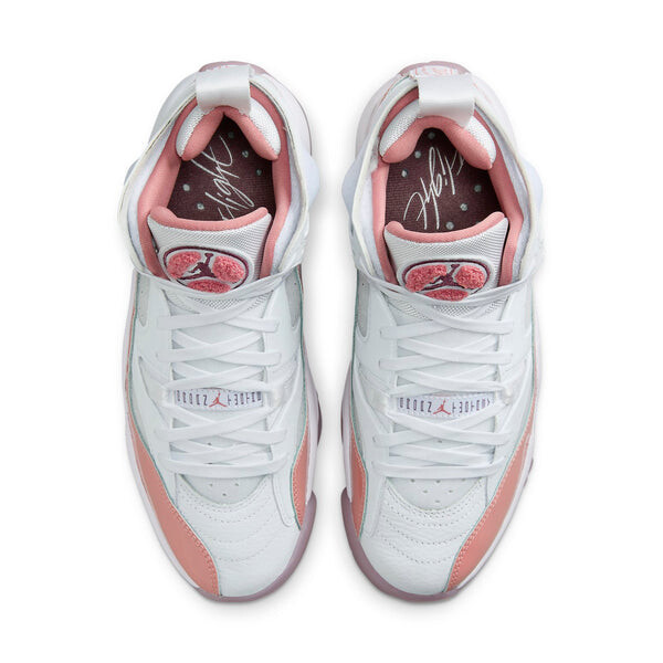 Кроссовки jumpman two trey Air Jordan, красный — фото 4