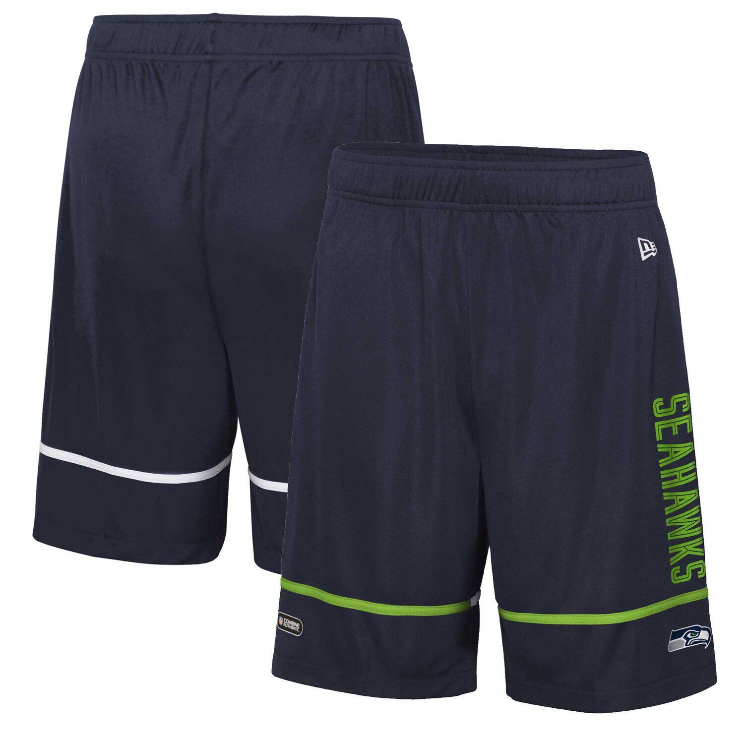 

Мужские темно-синие шорты для тренинга Rusher Seattle Seahawks New Era