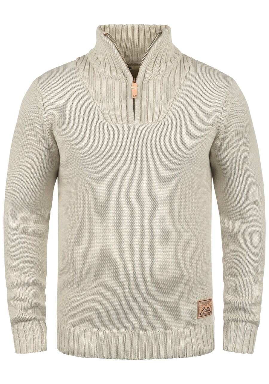 

Водолазка !Solid Sweater Petro, серо-бежевый