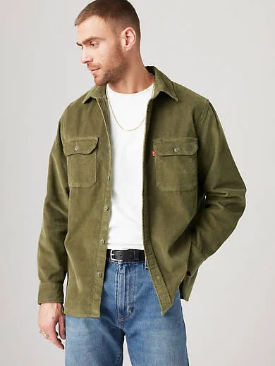 

Джексон рабочая рубашка Levi's, зеленый