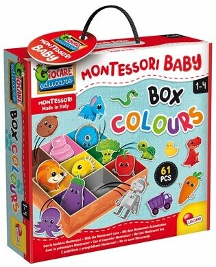 

Детские цвета Монтессори, развивающая игра, Лишани Lisciani