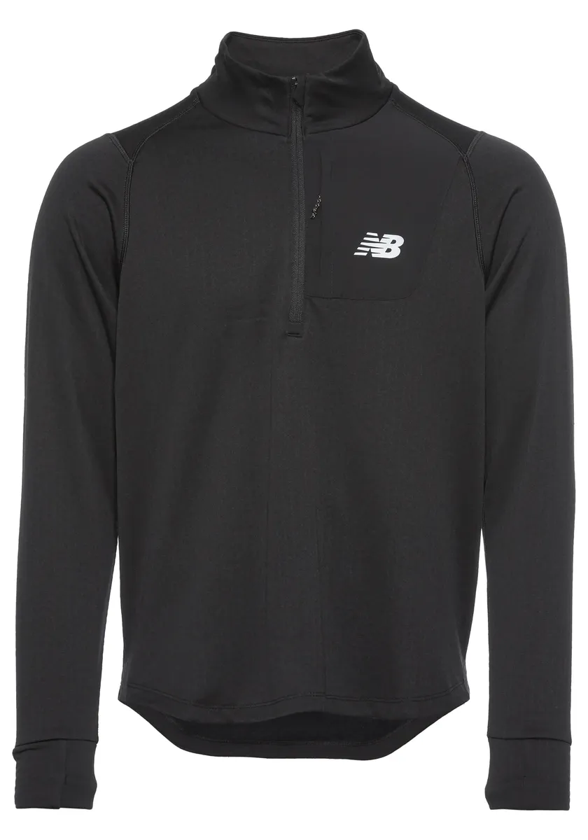 

Футболка для бега New Balance "MENS RUNNING LS TOP", черный