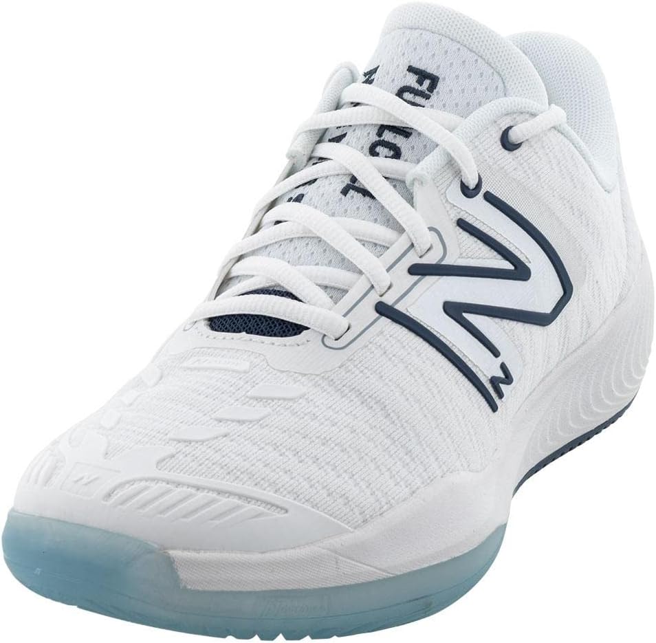 

Мужские теннисные кроссовки New Balance FuelCell 996 V4 для жесткого корта, белый/синий/темно-синий