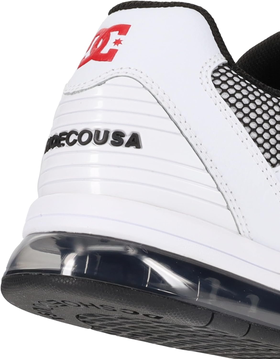 Мужские кроссовки DC Shoes, белый/черный/красный — фото 3