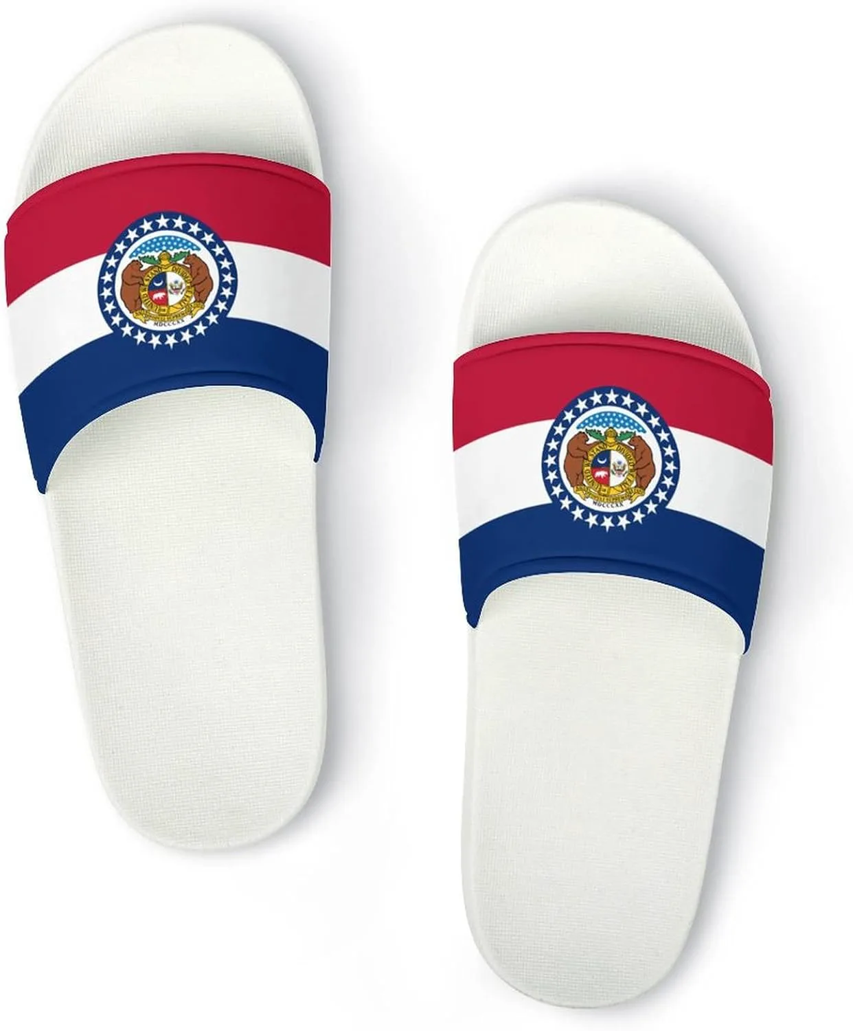 

Тапочки для мужчин и женщин с флагом Техаса, подходят для бассейна, пляжа, СПА, общежития, отеля или дома Linkasi, белый