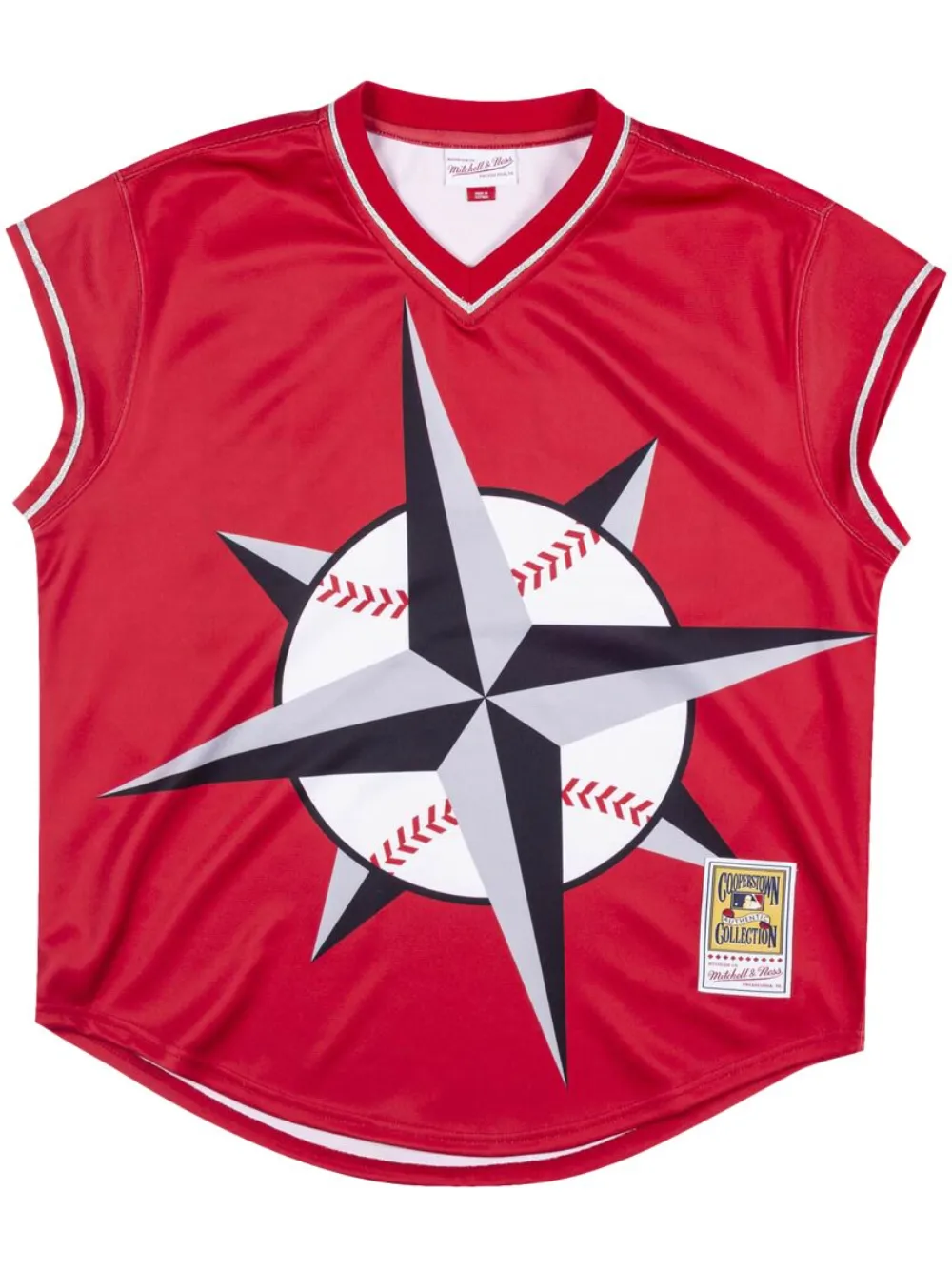 

Топ MLB Seattle Mariners 99 Ken Griffey Jr Mitchell & Ness, красный