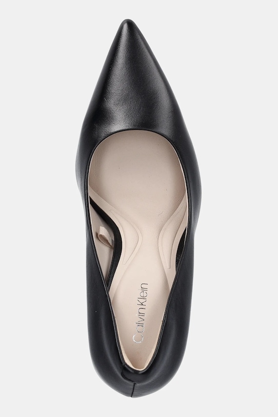 Кожаные туфли-лодочки HEEL PUMP 90 - LTH Calvin Klein, черный — фото 4