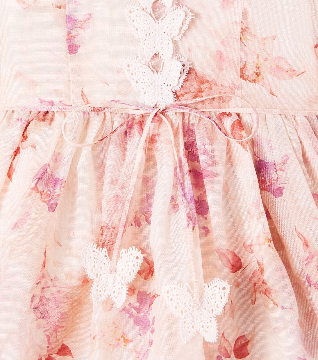 Платье Alice из льна и шелка с цветочным принтом Petite Amalie  , Dream Floral Print — фото 2