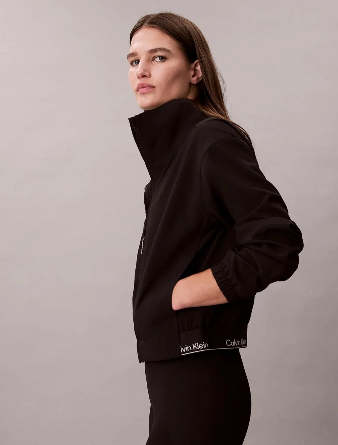 Ветровка Calvin Klein, черный — фото 4