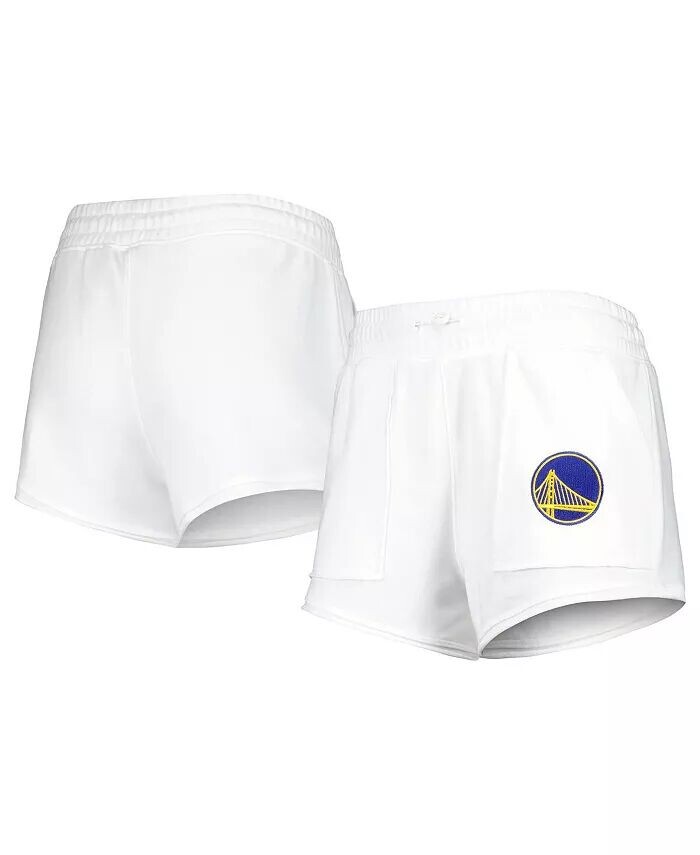 

Женские белые шорты Golden State Warriors Sunray Concepts Sport