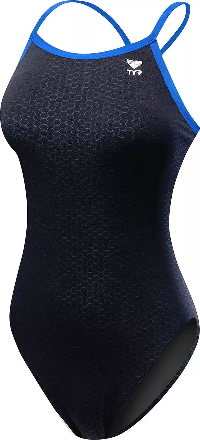 

Женский купальник Tyr Hexa Diamondfit, черный/синий