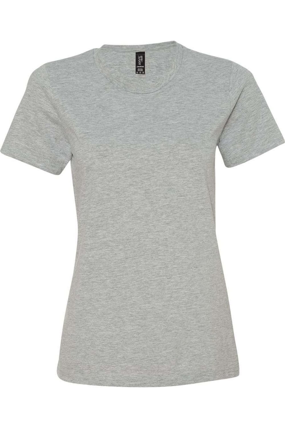 

Легкая женская футболка Gildan Softstyle, цвет heather grey