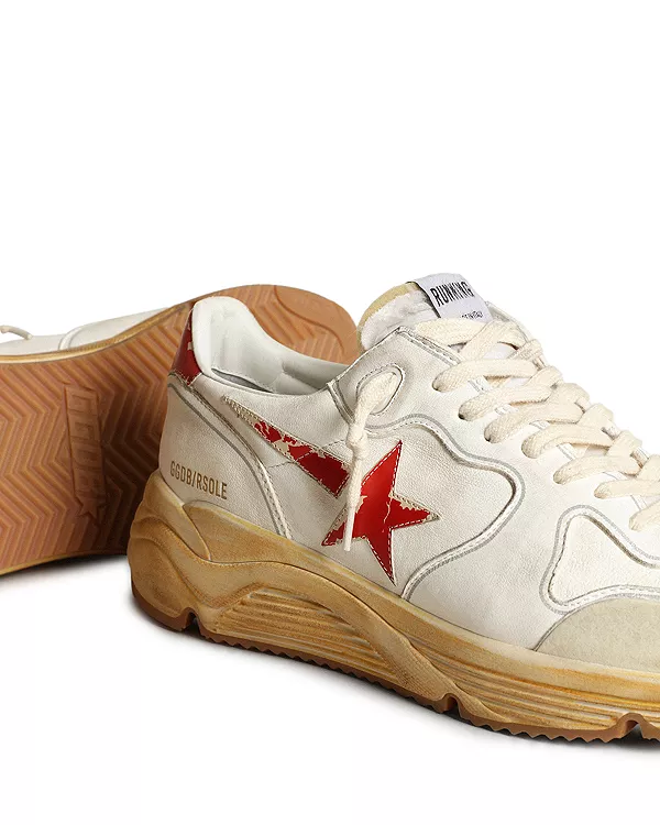 Мужские беговые кроссовки Star Golden Goose, белый — фото 4