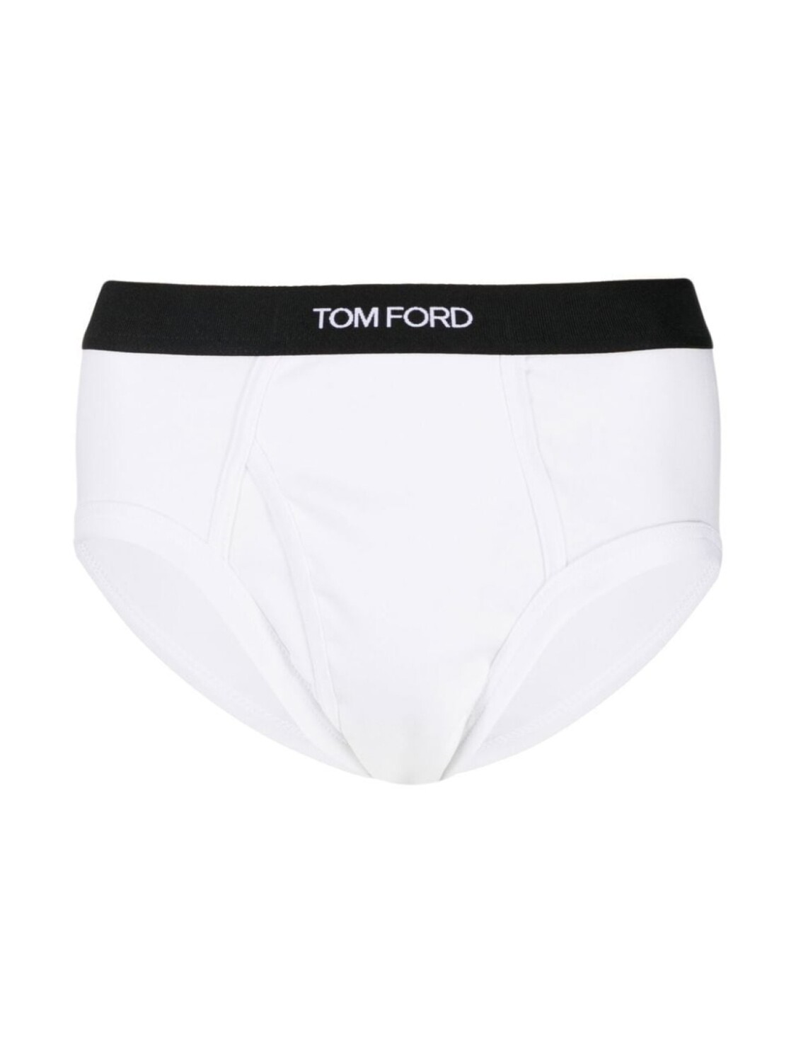 TOM FORD комплект из двух трусов-брифов с логотипом, белый — фото 2