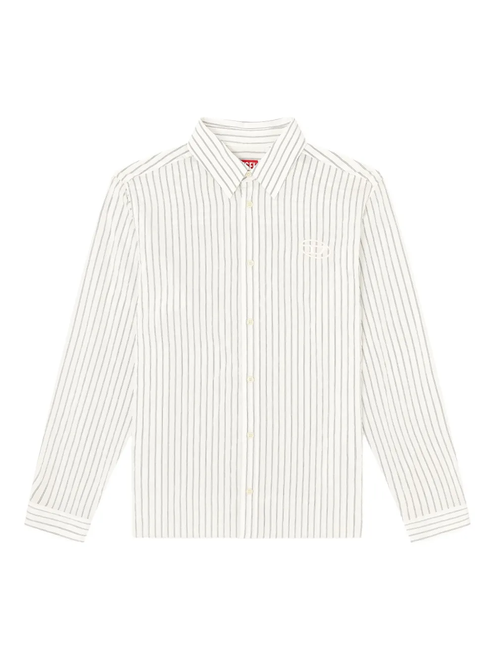 

Рубашка в полоску S-Simply-Gsbg Diesel, серый