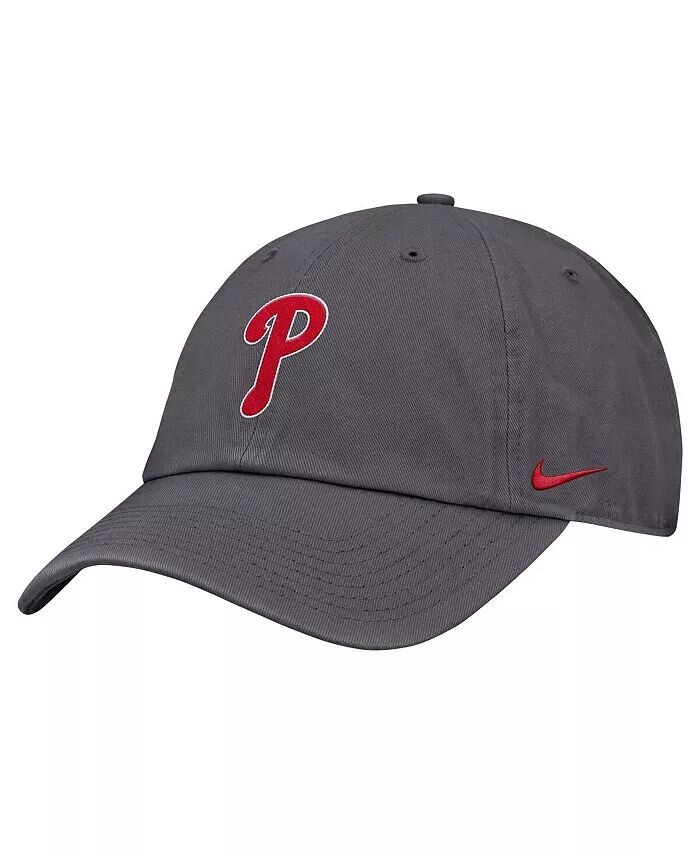 

Мужская серая регулируемая кепка Philadelphia Phillies Club Nike