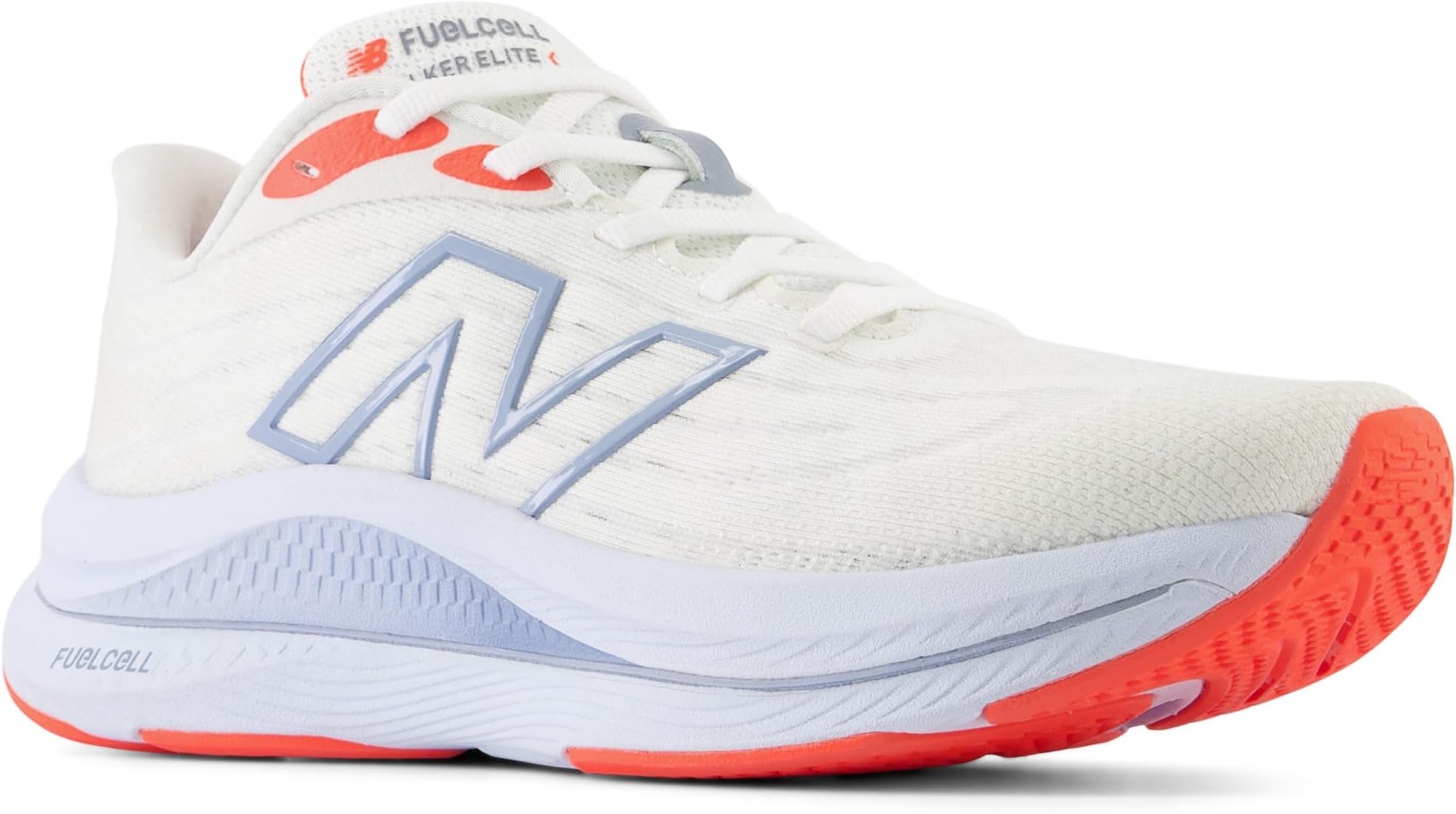 Кроссовки FuelCell Walker Elite New Balance, цвет White/Neon Dragonfly