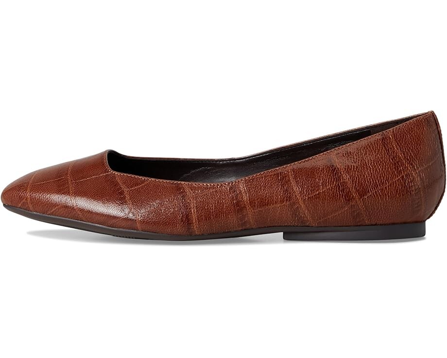 Туфли на плоской подошве Naturalizer Chelsea, цвет Dark Brown Crocco — фото 4