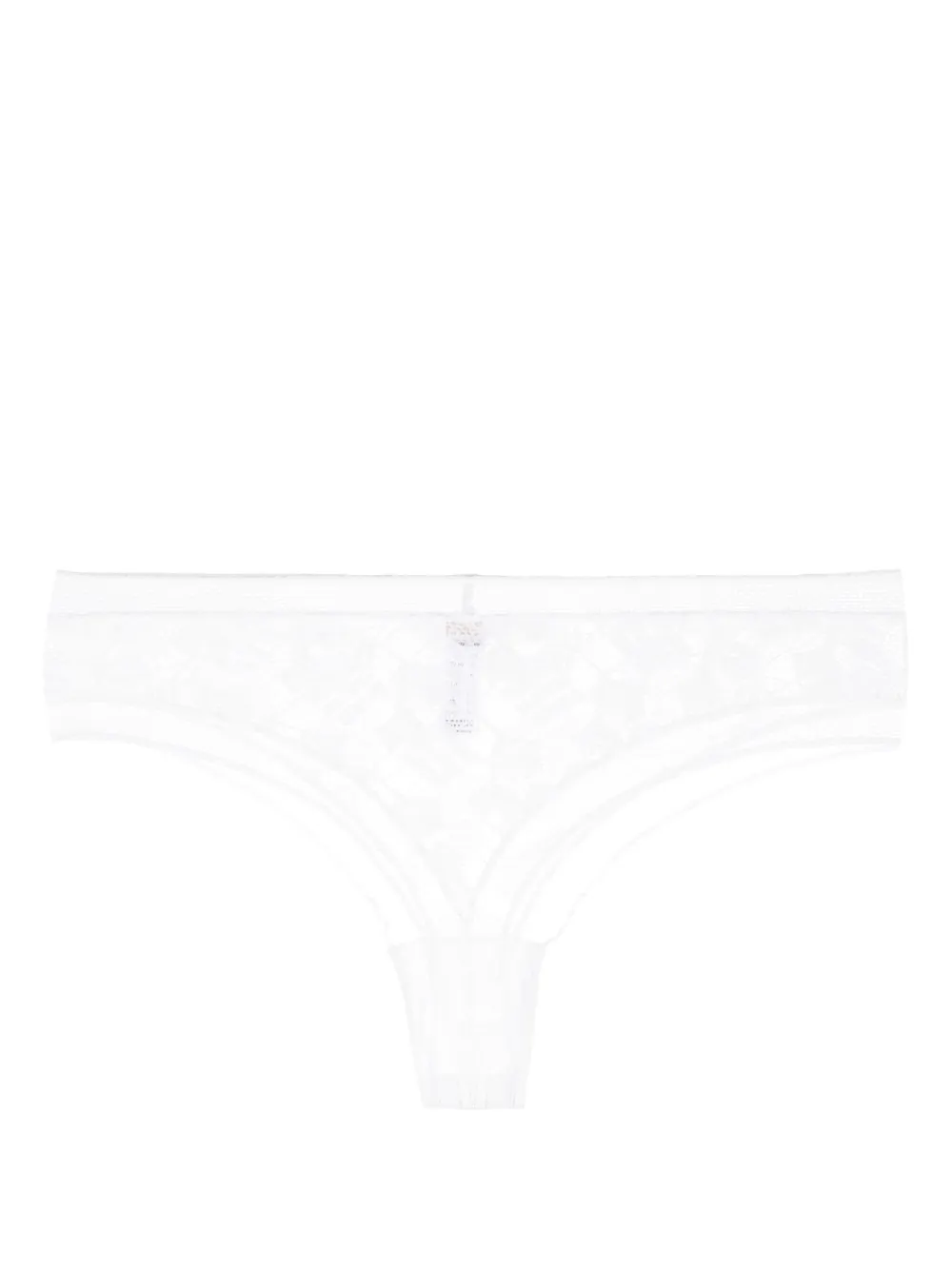 

Кружевные трусы-танга Ode Eres, белый