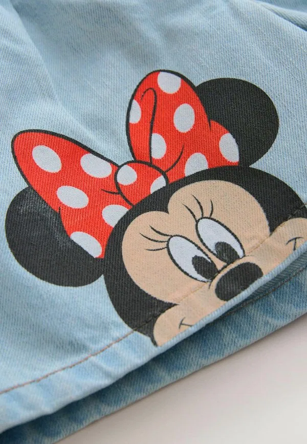 Шорты-Пуллоны стандартного кроя. джинсовые шорты Next, Disney Minnie Mouse Denim — фото 3