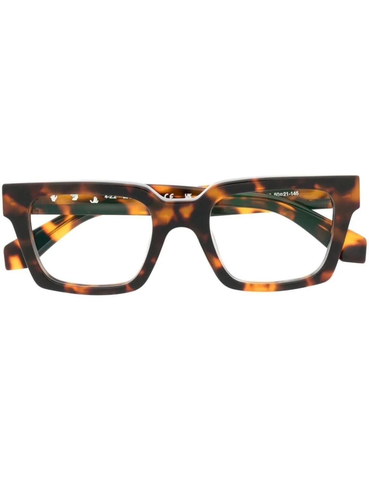 

Off-White Eyewear очки в квадратной оправе с логотипом Arrows, коричневый