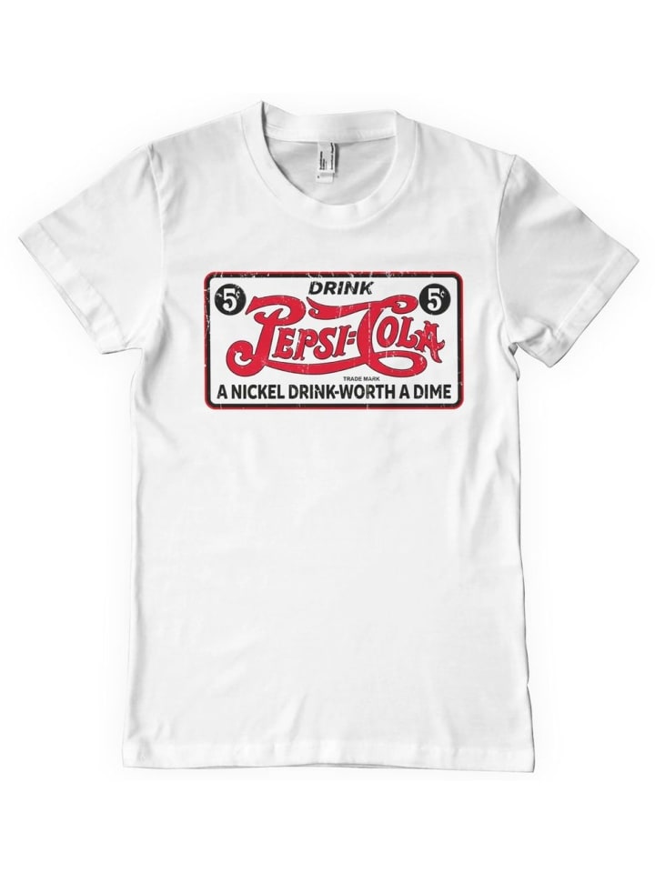 

Футболка Vintage Sign T-Shirt Pepsi Co, белый