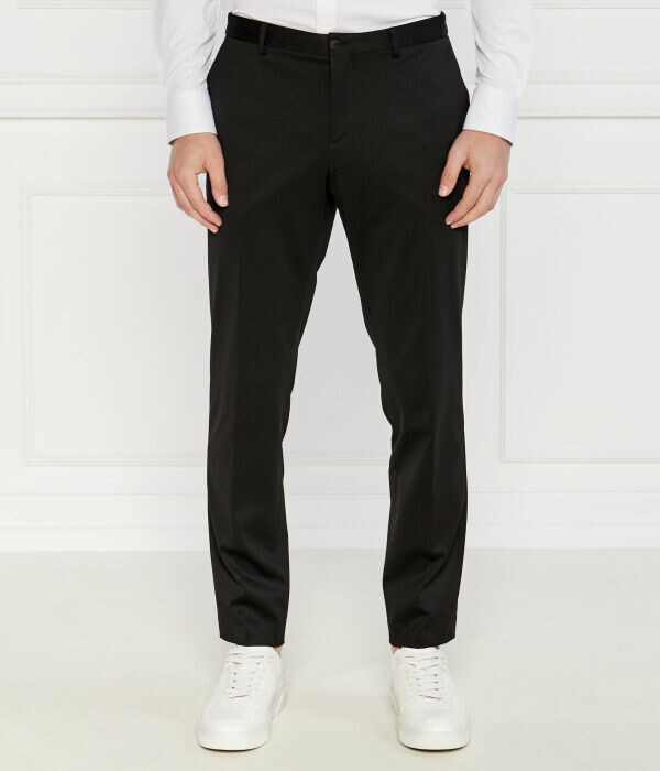 

Брюки-чиносы Boss P-genius Regular Fit, черный