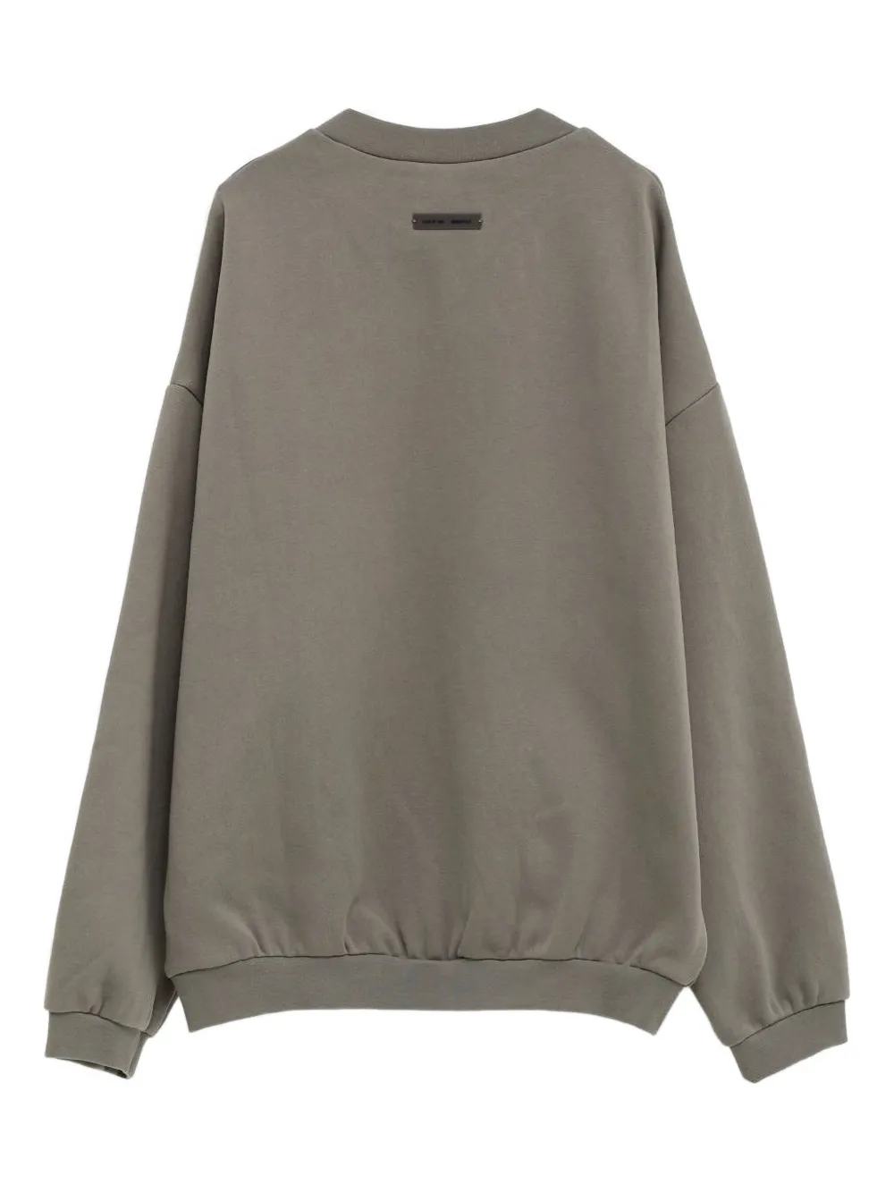 Толстовка с вышитым логотипом Fear Of God Essentials, зеленый — фото 2
