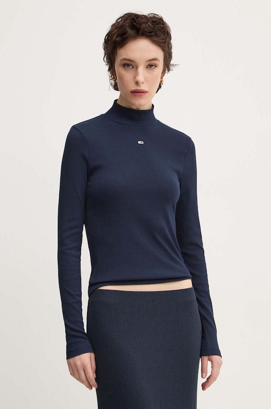 

Лонгслив Tommy Jeans, темно-синий
