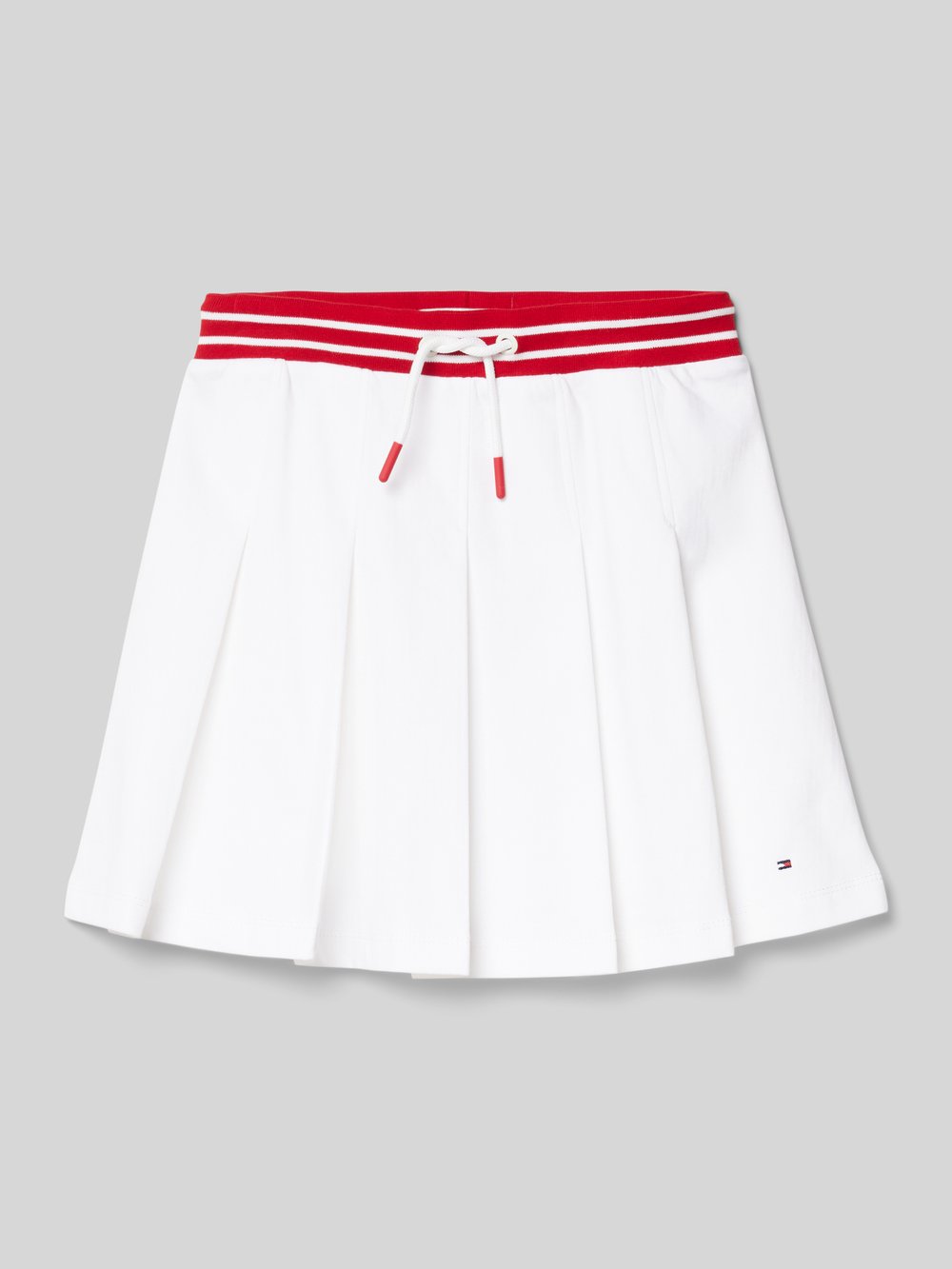 

Юбка-свитер со складками Tommy Hilfiger Teens, белый