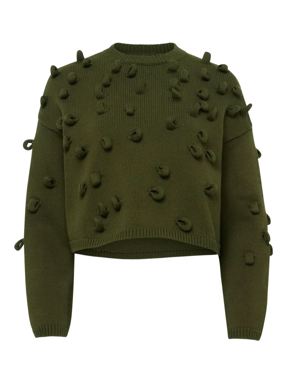 

Фактурный джемпер JW ANDERSON, зеленый