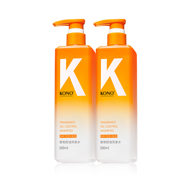 Шампунь Kali Scent для контроля жирности и удаления перхоти, лечение перхоти, уход за волосами, 500мл*2 KONO — фото 3