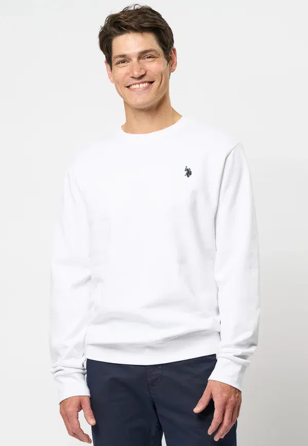 Свитшот Umadler U.S. Polo Assn., белый — фото 4