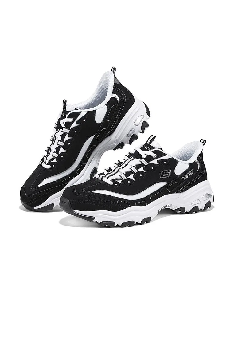Кроссовки D'Lites 1.0, Skechers, белый/черный — фото 4