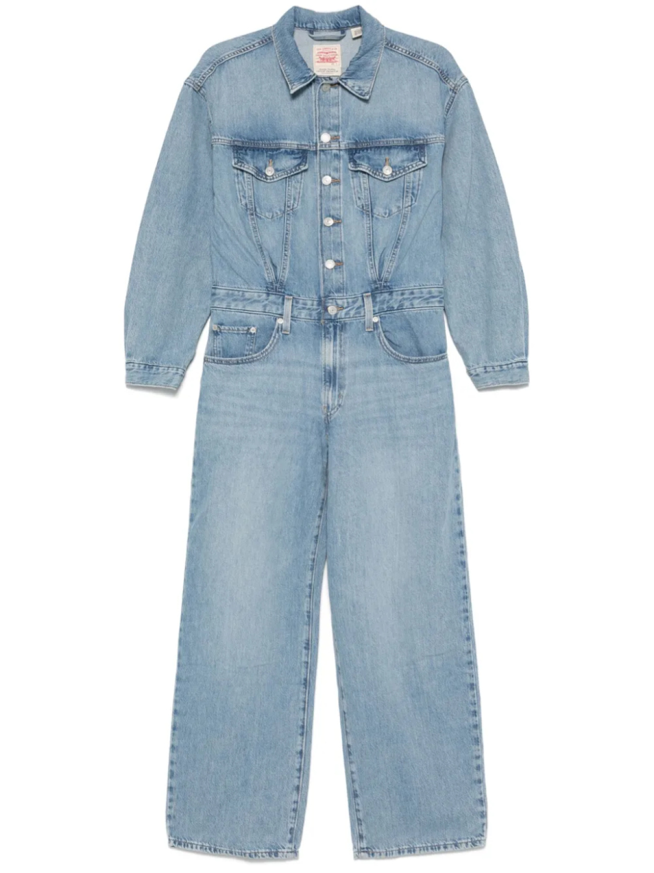 

Levi's джинсовый комбинезон, синий