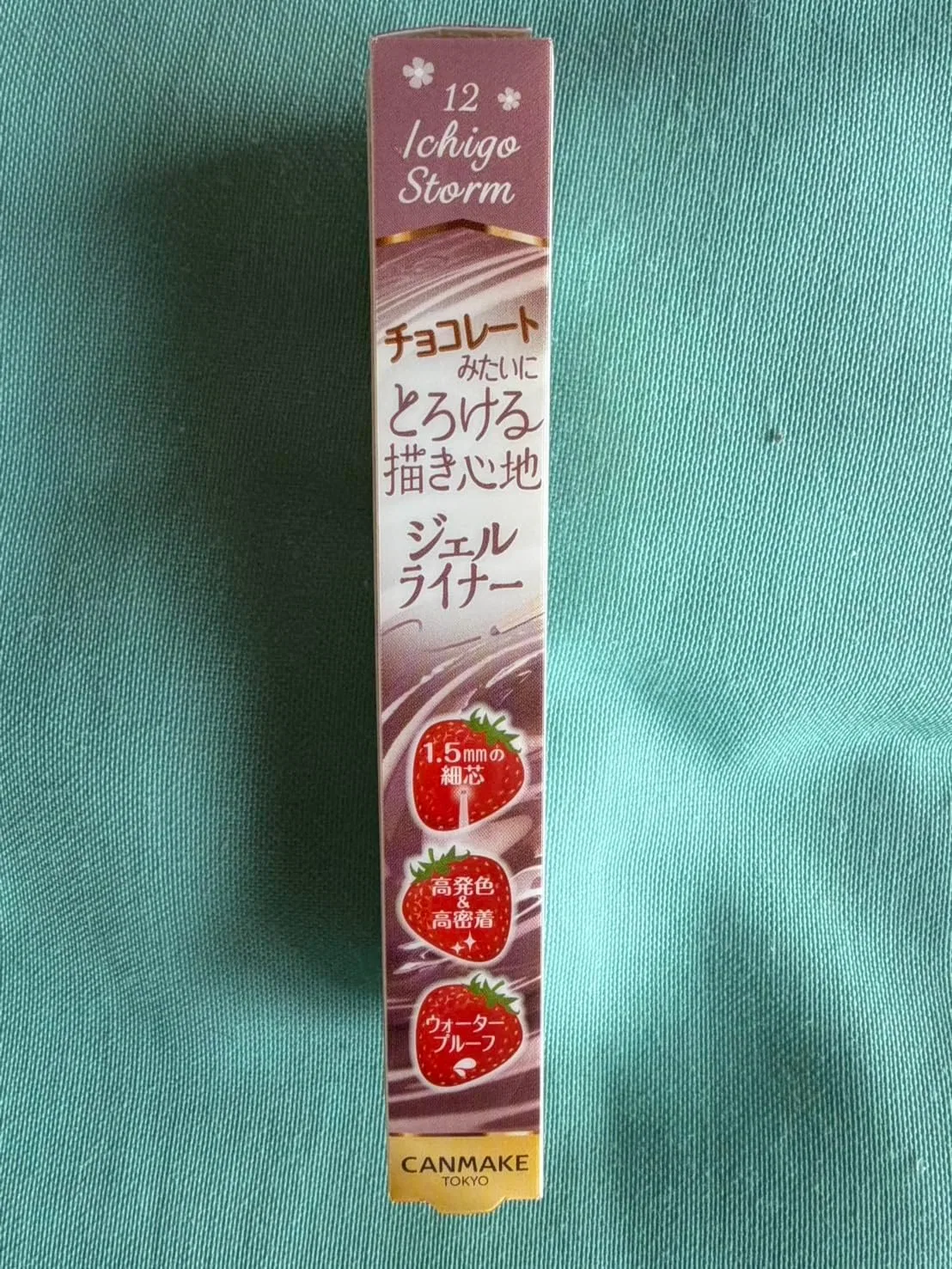 Подводка для глаз Canmake Creamy Touch Liner Strawberry Storm