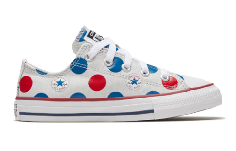 Кеды Converse Chuck Taylor All Star Polka Dots 'White Blue Red', красный — фото 2