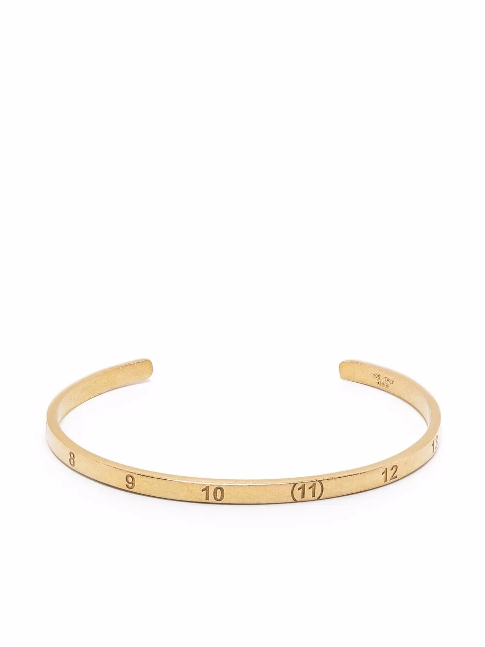 

Браслет-кафф Numbers MAISON MARGIELA, золотой
