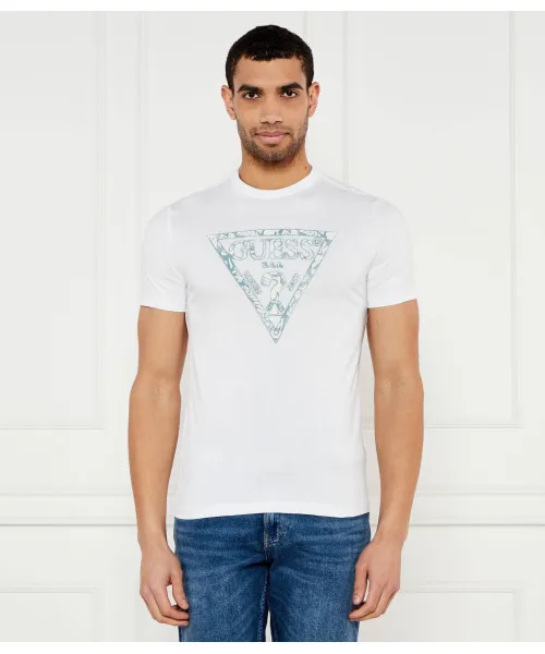 

Футболка Slim fit Guess Jeans, белый