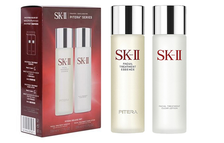 Набор для ухода за кожей sk ii fairy water refining clear serums lotion, увлажняет и питает, комплект из 2 предметов SK-II — фото 2