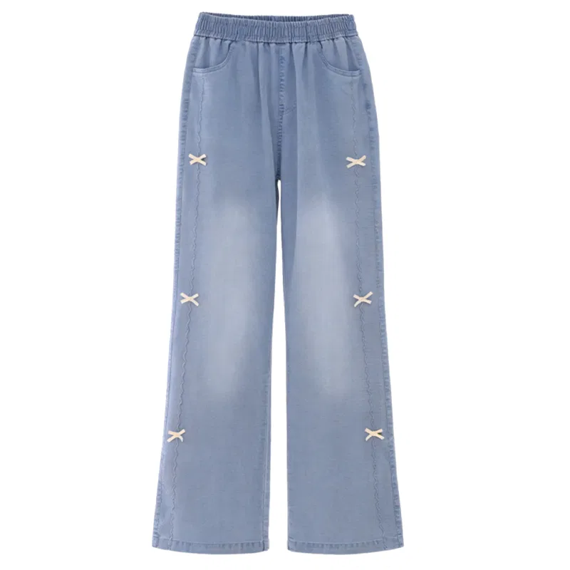 Джинсы детские охлаждающие Disney Moderate Cooling, светло-голубые