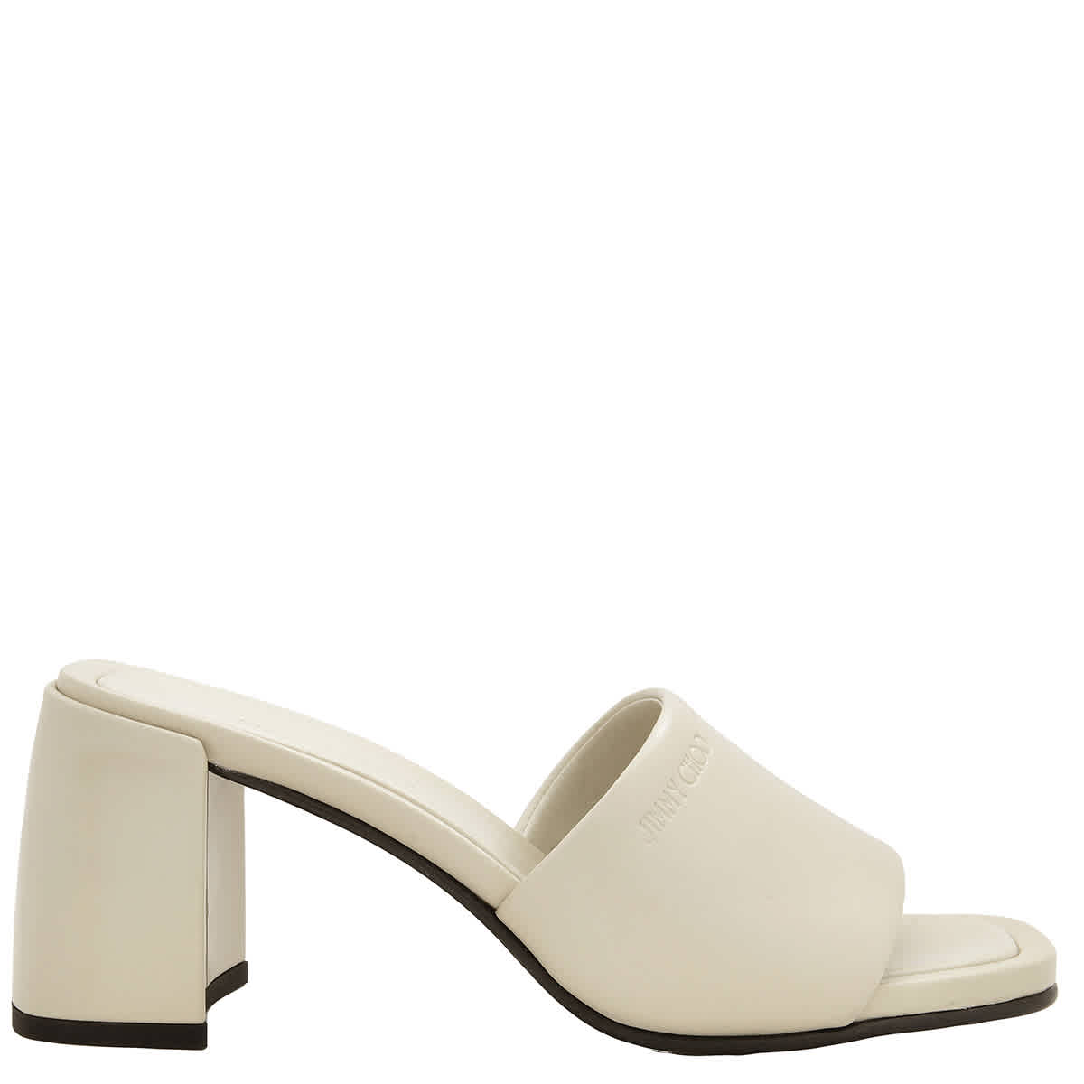 Jimmy Choo Lena 70 Кожаные сандалии, Bamboo