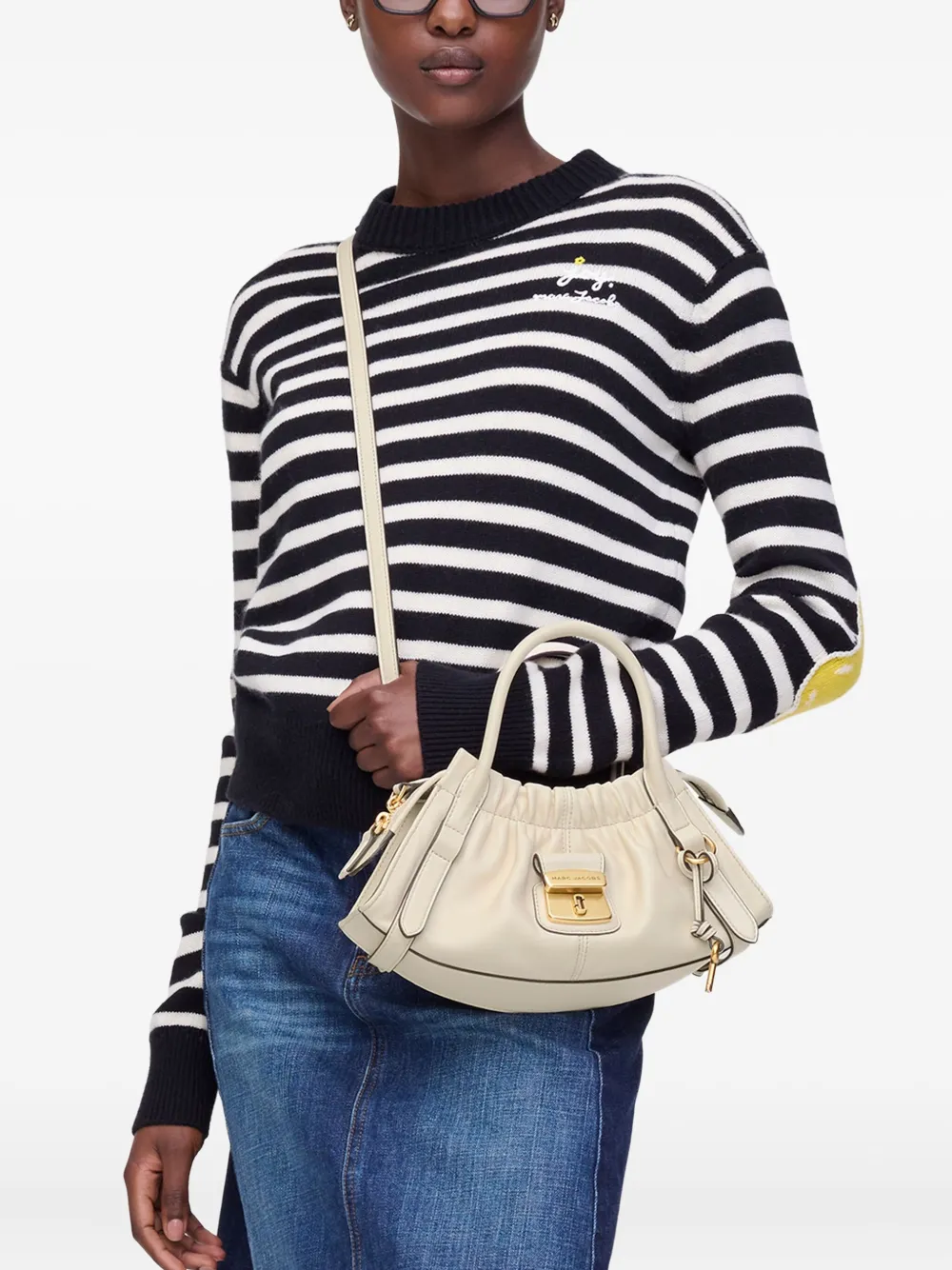Маленькая сумка-тоут Кристина MARC JACOBS, нейтральный — фото 2