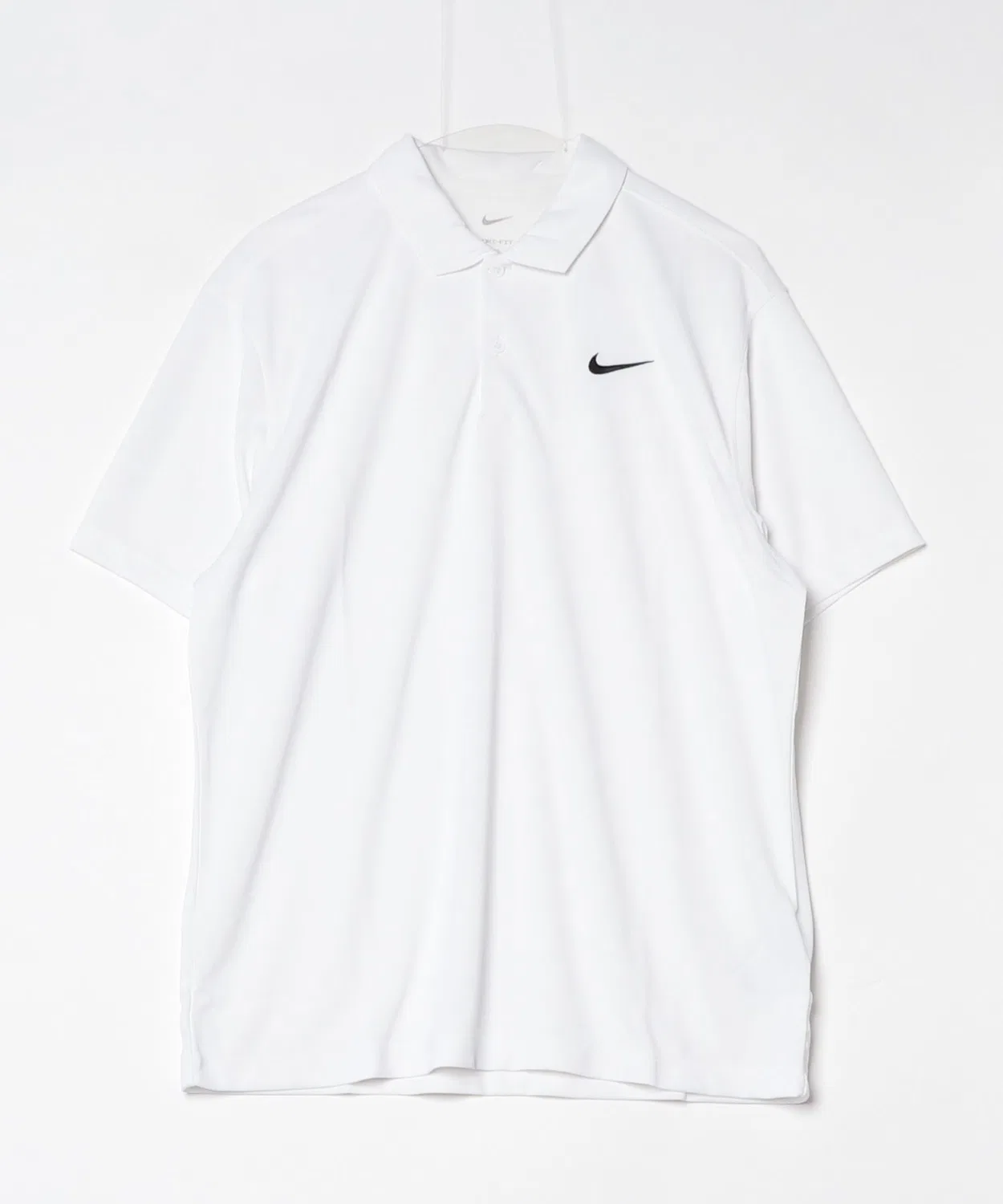Поло NikeCourt Dri-FIT из переработанного полиэстера, белое