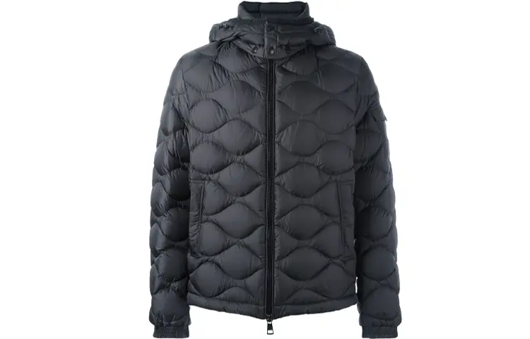 

Пуховик мужской черный Moncler